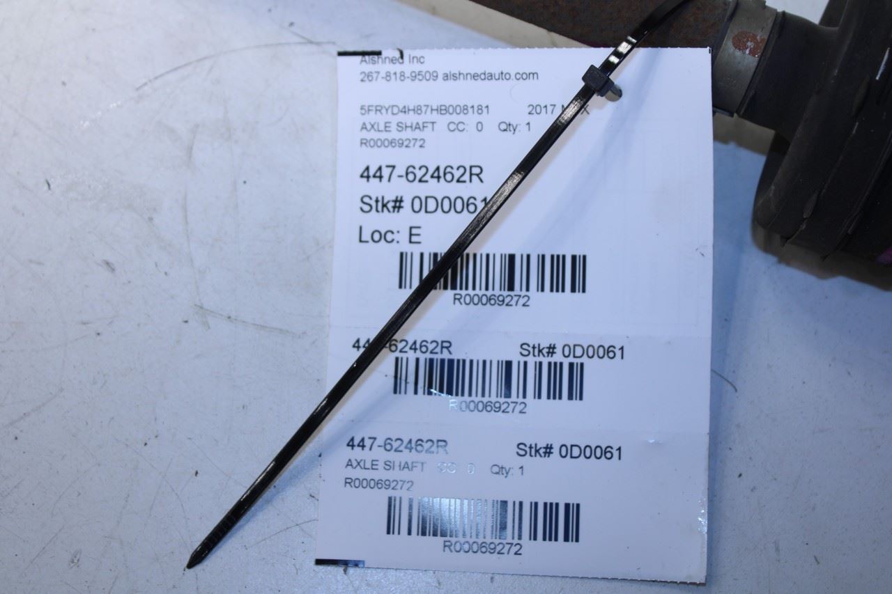 2016-20 Acura MDX Advance AWD Rear Right CV Axle Drive Half Shaft 42310-TZ6-A1R - Alshned Auto Parts
