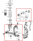 11-15 Dodge Durango SXT 3.6L AWD Front Left Side Lower and Upper Control Arm Set1