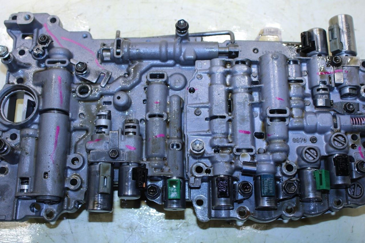 2013-2015 Lexus GS350 3.5L AWD Auto Transmission Valve Body with Oil Pan Pair - Alshned Auto Parts