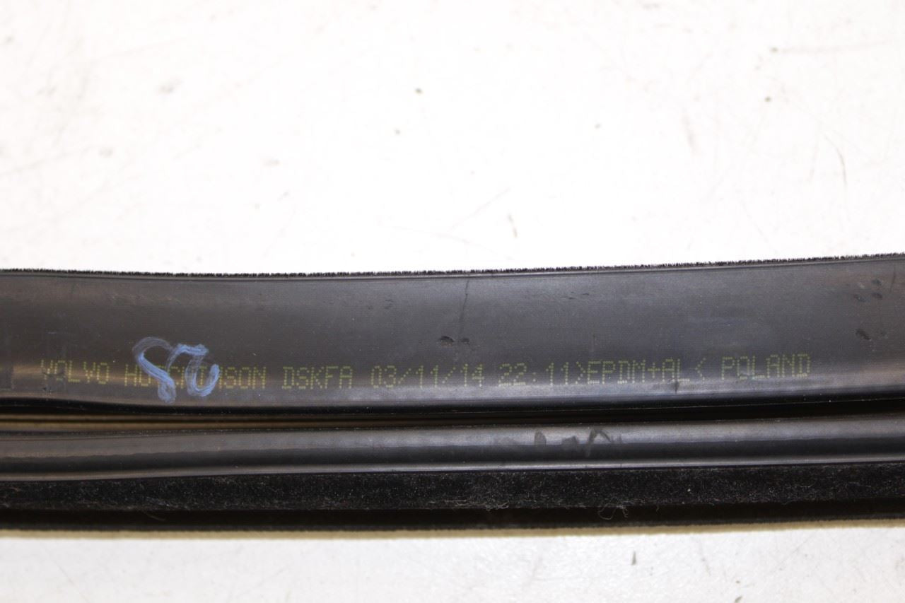 2011-2018 Volvo S60 Rear Right Door Run Channel with Belt Molding Weatherstrip - Alshned Auto Parts