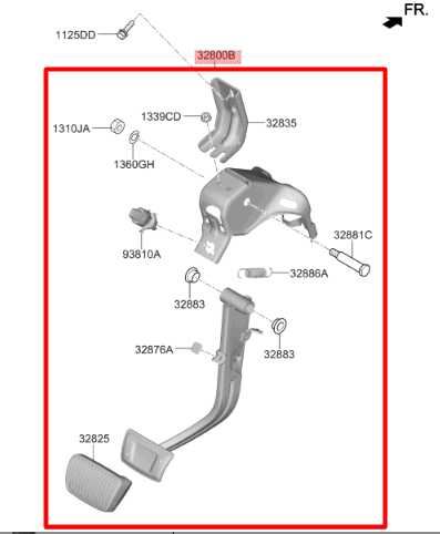 19-21 Hyundai Tucson Value Brake Foot Stop Pedal w/ Stop Light Switch 32800D3105 - Alshned Auto Parts