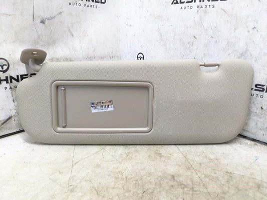 2014-2016 Hyundai Elantra Left Driver Side Sun Visor w Mirror 85201-3X040-TX OEM - Alshned Auto Parts