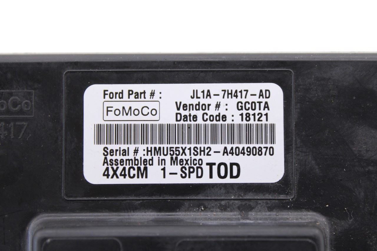 2018-2019 Ford Expedition Limited Transfer Case Control Module JL1A-7H417-AD OEM - Alshned Auto Parts