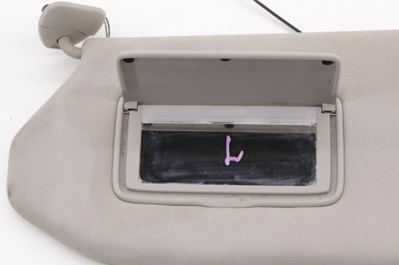 18-20 Infiniti QX60 Pure Front Driver Left Side Sun Visor w/ Illuminated Mirror - Alshned Auto Parts