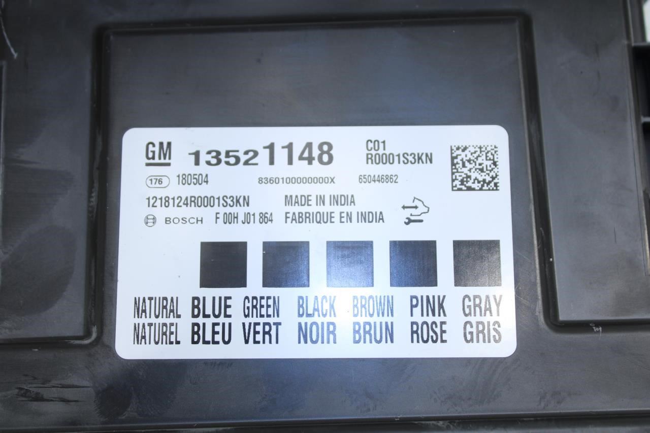 2015-2021 Buick Encore Body Computer Control Module BCM BCU 13521148 OEM - Alshned Auto Parts