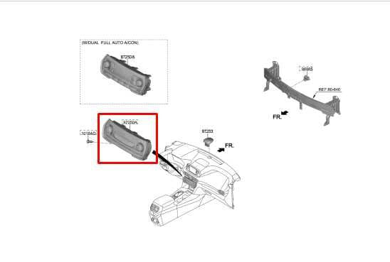 2019-20 Hyundai Santa Fe Limited AC Heater Temp Climate Control 97250-S2301-UAY - Alshned Auto Parts