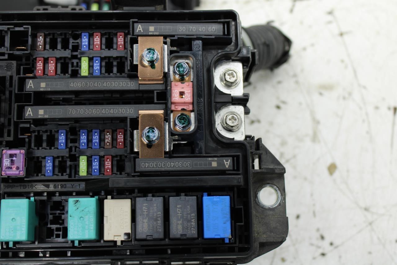 2018-2020 Honda Accord 1.5L Engine Bay Fuse Relay Junction Box 38256-TVA-A01 OEM - Alshned Auto Parts