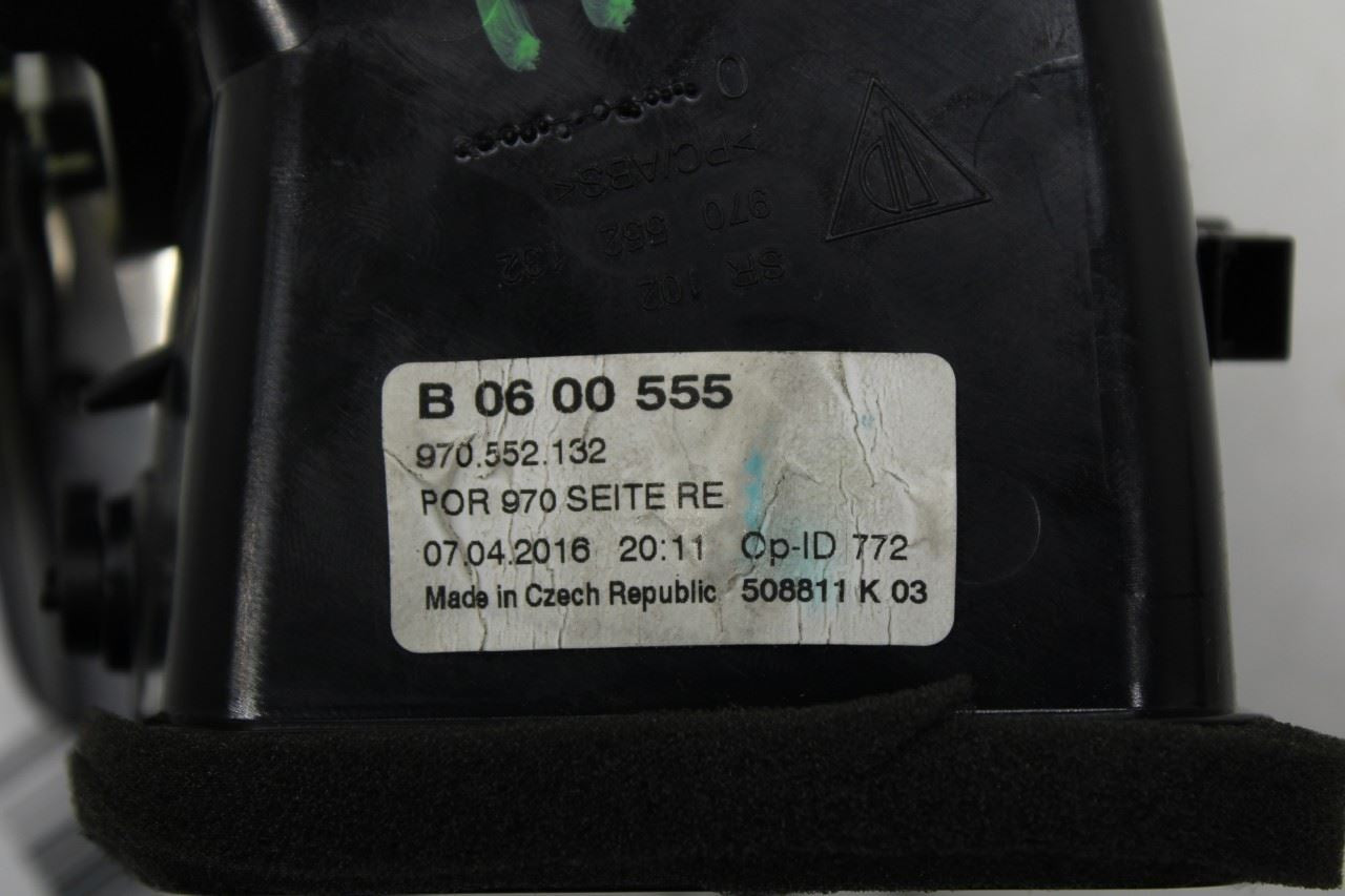 11-16 Porsche Panamera 4 Front RH Dash Outer Air Vent Grille 970-552-132-02-DAP - Alshned Auto Parts