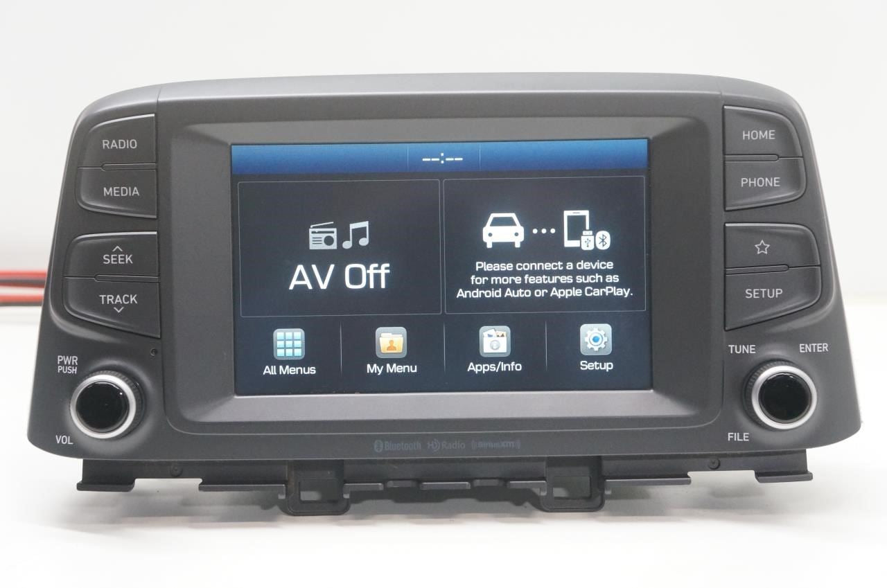 2018-2021 Hyundai Kona Radio Faceplate Control with Receiver and Display *ReaD* - Alshned Auto Parts