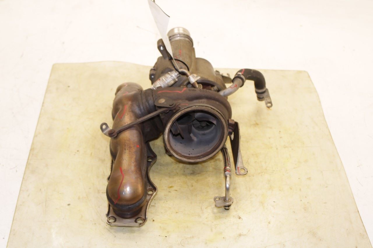 13-17 BMW X3 xDrive28i 2.0L Engine Turbocharger w/ Manifold 78K 11657642469 OEM - Alshned Auto Parts