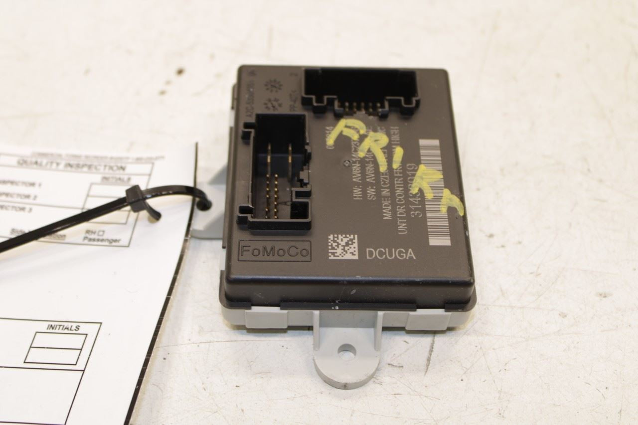 2015-2016 Volvo S60 T5 Premier Front Right Side Door Control Module 31433919 OEM - Alshned Auto Parts