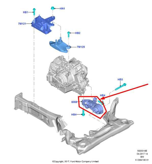 2018-2021 Ford Ecosport SE 1.0L FWD Transmission Torque Strut Arm GN11-6P082-BC - Alshned Auto Parts