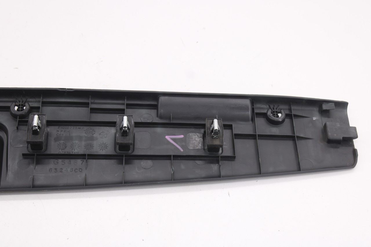 11-20 Dodge Grand Caravan GT Rear Trunk Sill Scuff Kick Plate Trim Finish Panel - Alshned Auto Parts