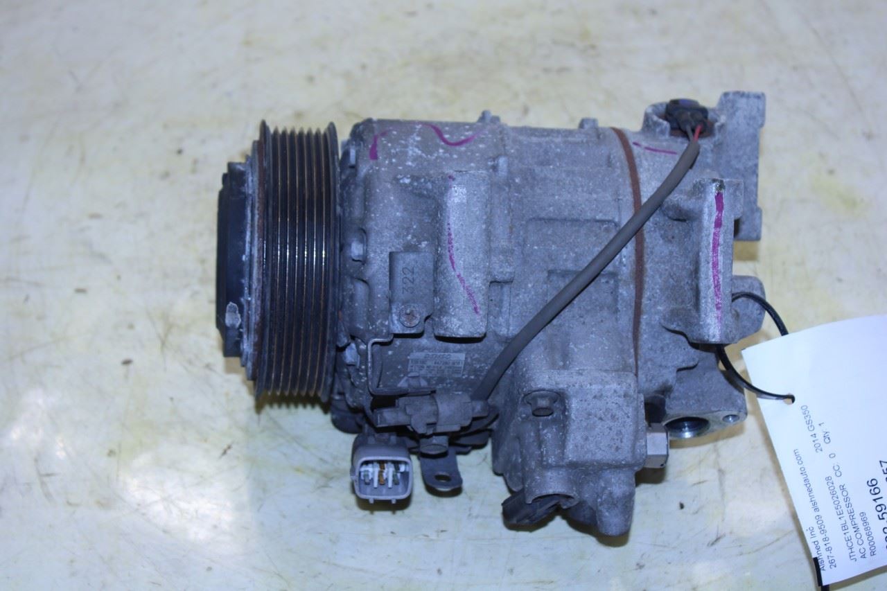 2013-2015 Lexus GS350 3.5L AC Air Conditioner Compressor 88320-3A480 OEM - Alshned Auto Parts