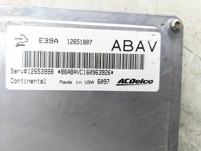 2014-2019 Chevrolet Impala Engine Computer Control Module ECU ECM 12653998 OEM - Alshned Auto Parts