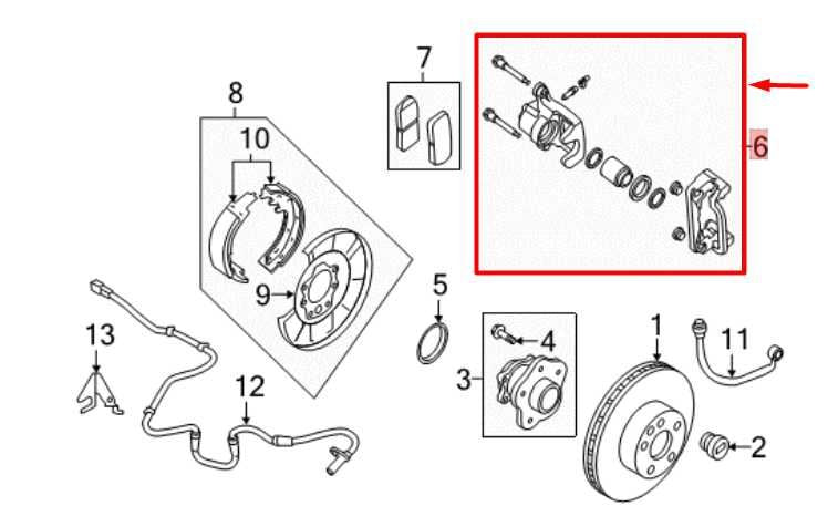 2019-2023 Nissan Maxima Rear Left Driver Side Brake Disc Caliper 44011-6CA0D OEM - Alshned Auto Parts