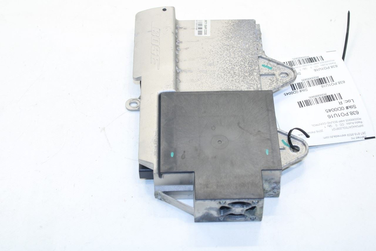 2010-2016 Porsche Panamera Bose Antenna Radio Amplifier Amp 7PP-035-223-AA OEM - Alshned Auto Parts