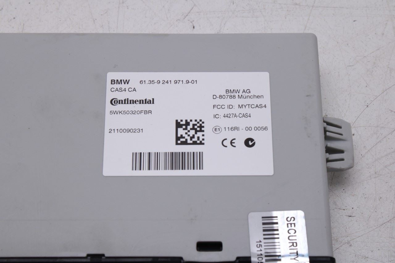 2010-2015 BMW 750LI xDrive Cas Anti Theft Locking Control Module 61356809372 OEM - Alshned Auto Parts