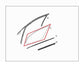 2008-2014 Mercedes-Benz C350 Sport Front Right Door Window Glass 2047250800 OEM - Alshned Auto Parts