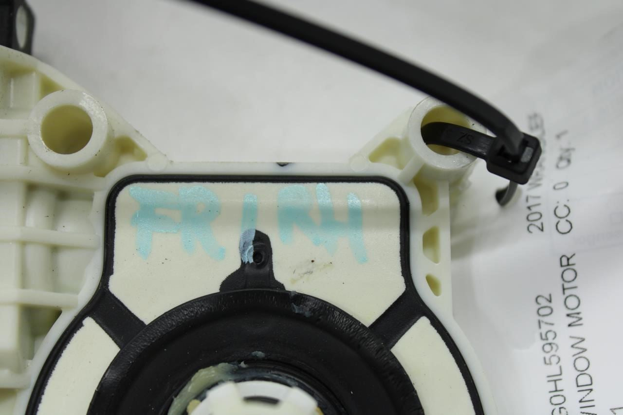 07-2018 Jeep Wrangler Sahara FR RH Passenger Side Power Window Motor 68014952AA - Alshned Auto Parts