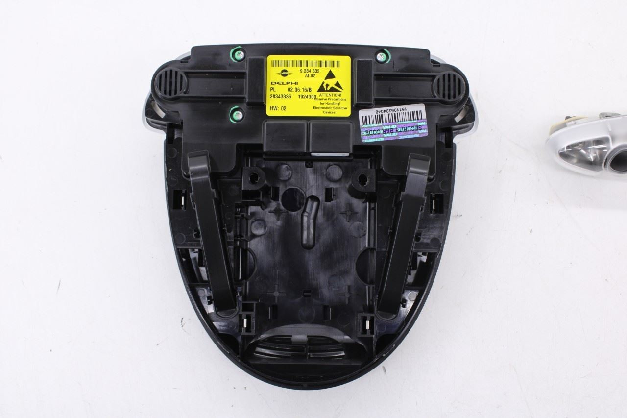 2010-2016 Mini Countryman Cooper S Front and Rear Roof Overhead Console 92843328