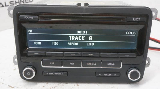 2012 Volkswagen Jetta AM FM CD MP3 Radio Receiver 1K0035164D OEM *ReaD* - Alshned Auto Parts