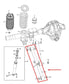 2019-2024 Ram 2500 Rear Right Passenger Side Lower Control Arm 68349312AB OEM - Alshned Auto Parts