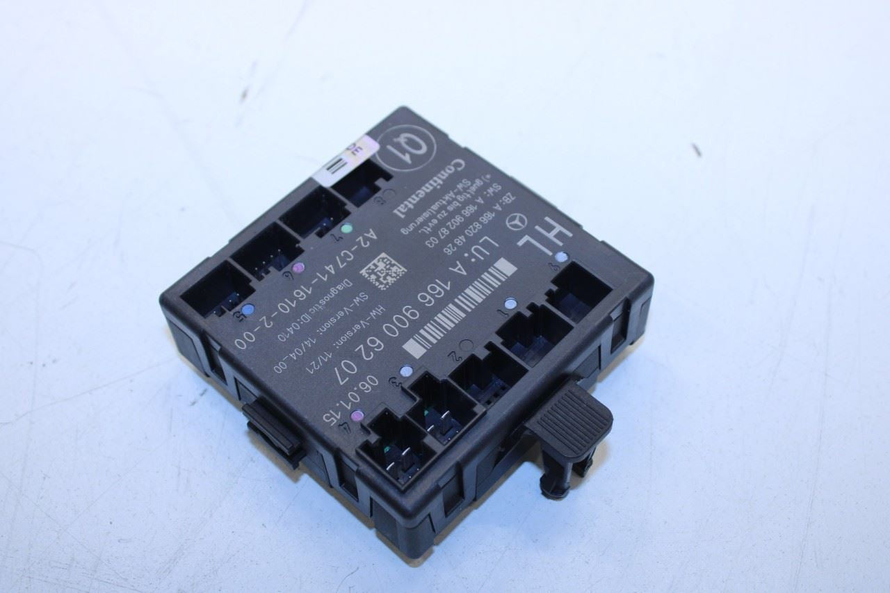 2013-2015 Mercedes-Benz ML350 Rear Left Door Control Module 166-900-62-07 OEM - Alshned Auto Parts