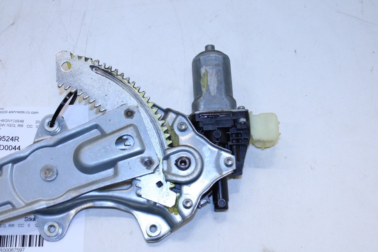 2015-2024 Nissan Murano Platinum Rear Right Side Door Window Regulator w/ Motor - Alshned Auto Parts