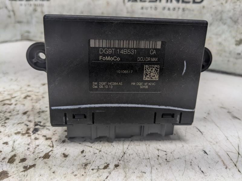 2013-2016 Ford Fusion Front Left Door Control Module DG9T-14B531-CA OEM - Alshned Auto Parts