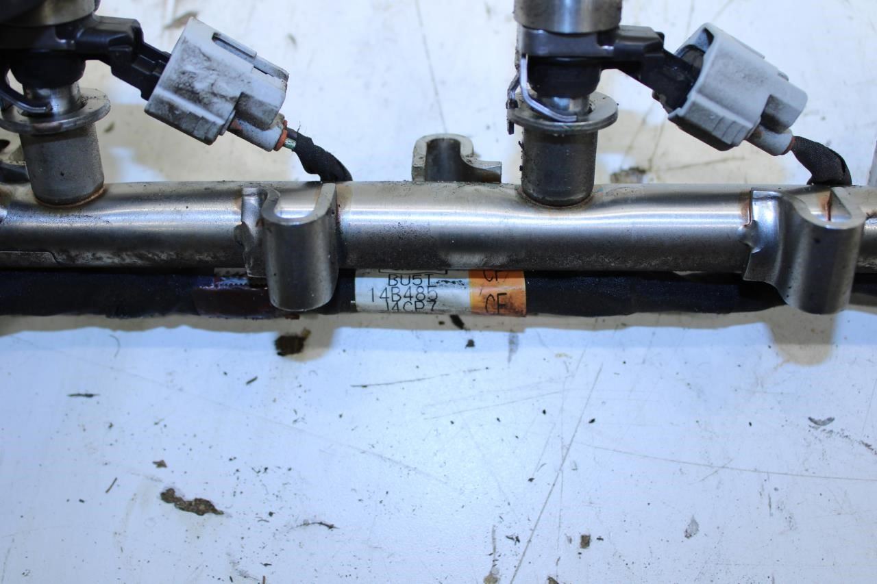 2011-2016 Ford F150 Platinum 3.5L turbo Engine Fuel Injectors w Rails Pair - Alshned Auto Parts