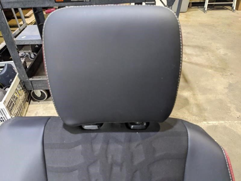 2015-2018 Ram 1500 Rebel Rear Left Seat Cloth Black/Red 5YQ43JRRAB OEM - Alshned Auto Parts