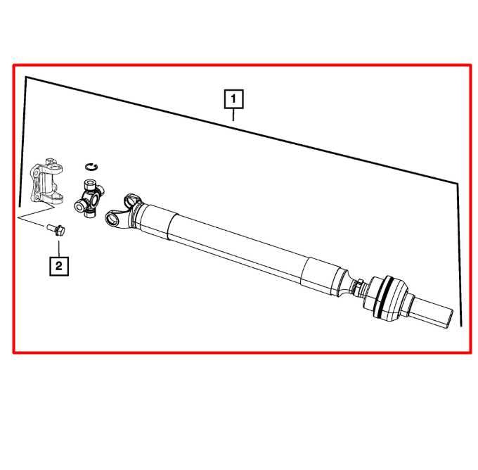 2014-2019 Ram 1500 Laramie 4WD Front Axle Drive Propeller Shaft 52123839AA OEM - Alshned Auto Parts
