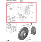18-2023 Kia Stinger Rear Right and Left Brembo Brake Disc Caliper 58230J5500BCR - Alshned Auto Parts
