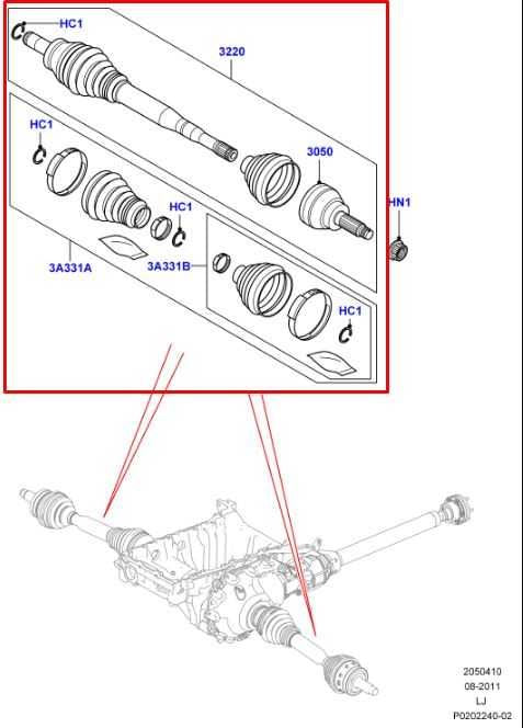 2003-12 Land Rover Range Rover HSE 4x4 Front Left Side CV Axle Drive Half Shaft - Alshned Auto Parts