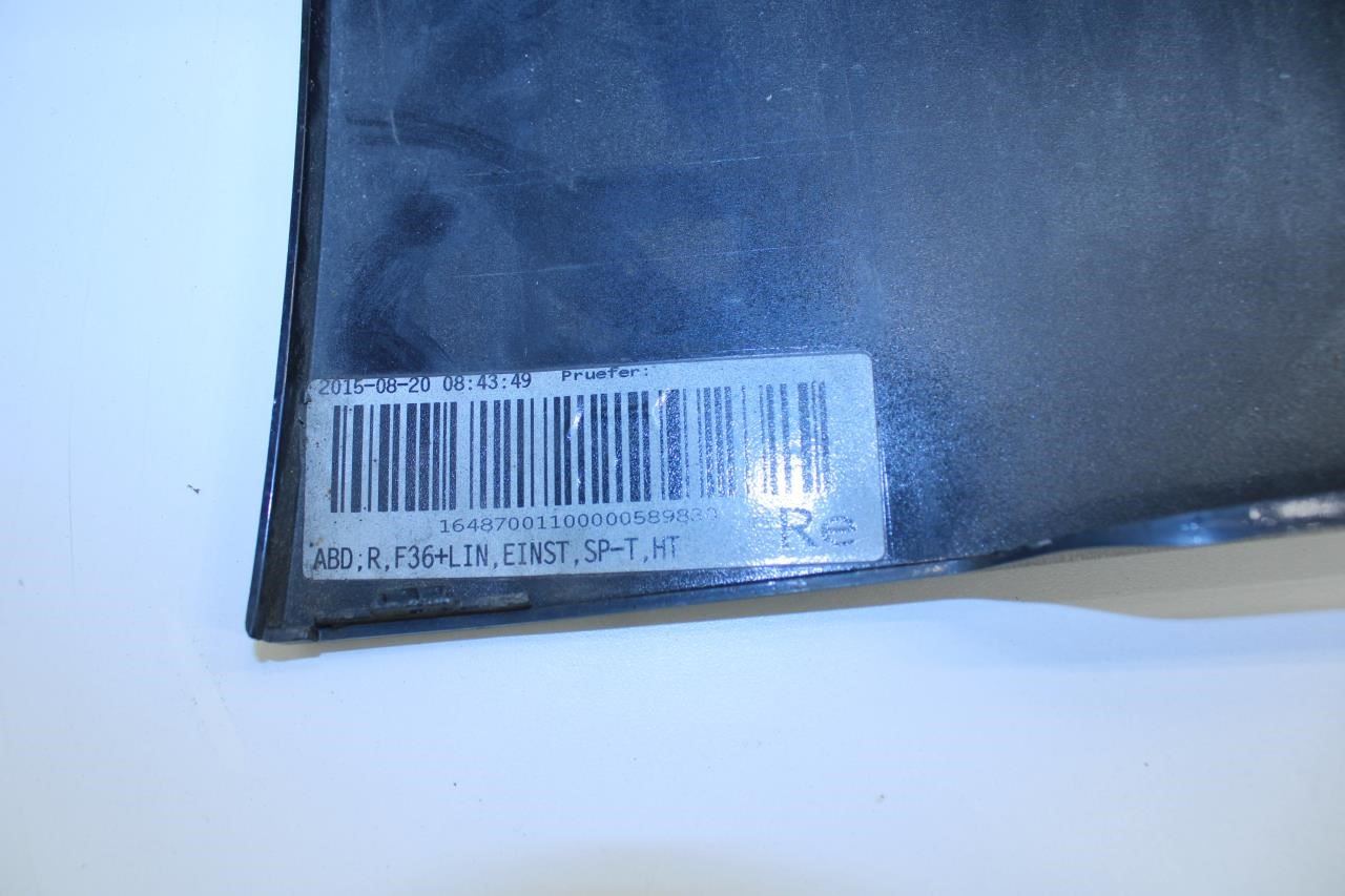 2015-2016 BMW 435I Gran Coupe xDrive Right Lower Rocker Trim Panel 51777374614 - Alshned Auto Parts
