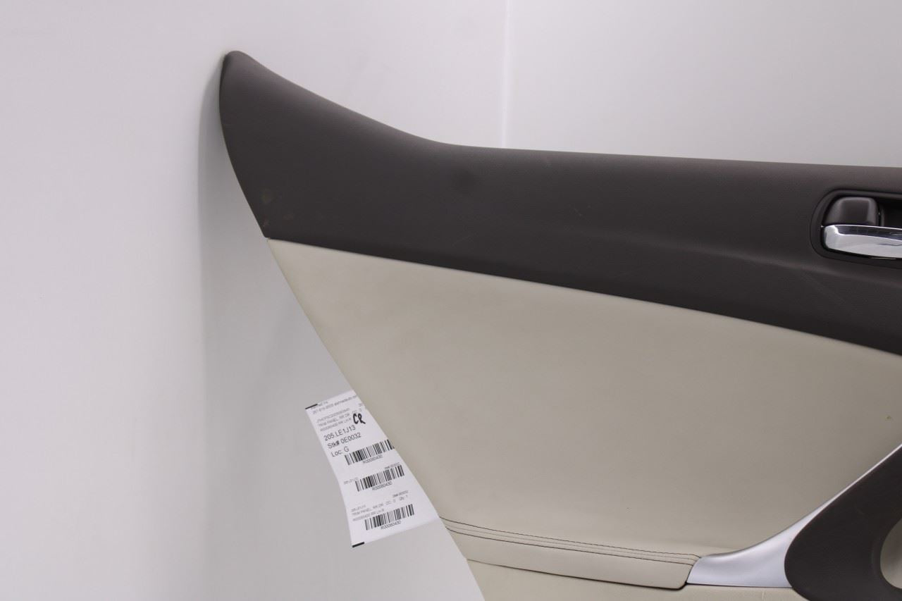 2011-13 Lexus IS250 Rear Left Driver Side Door Trim Panel 67604-53120 OEM *ReaD*3