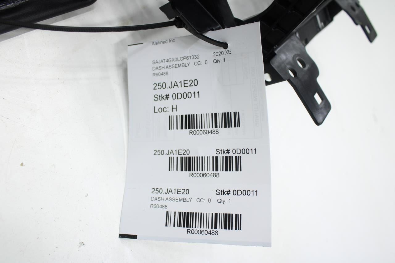 2020 Jaguar XE R-Dynamic S Dash Instrument Panel (Head Up Display Type) - Alshned Auto Parts