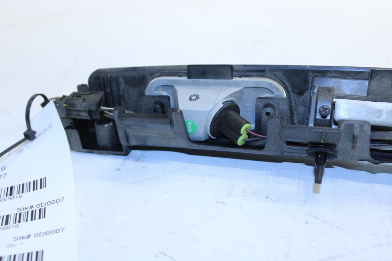 19-20 Hyundai Santa Fe Liftgate License Plate Light Panel w/ Camera 99240-81001 - Alshned Auto Parts