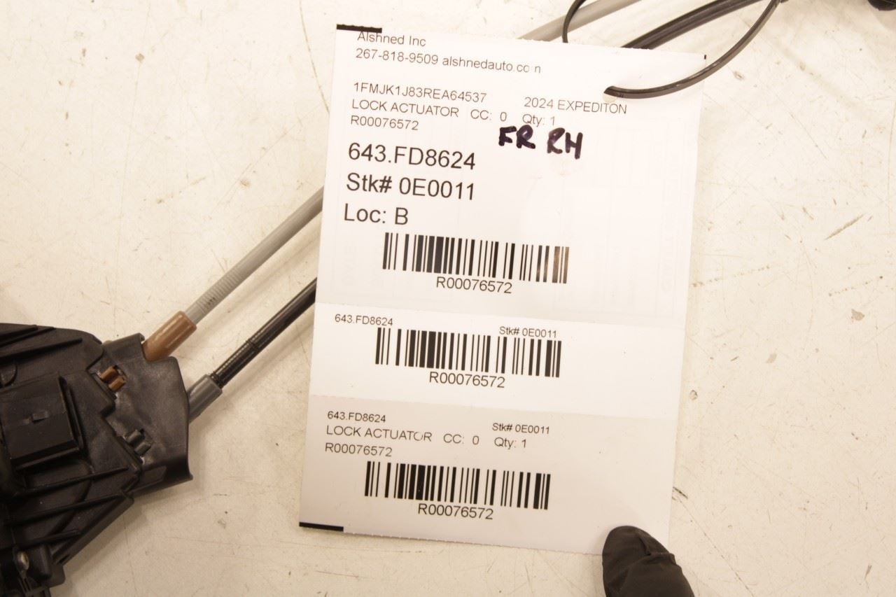 2018-2024 Ford Expedition MAX XLT Front Right Side Door Lock Latch Actuator OEM - Alshned Auto Parts