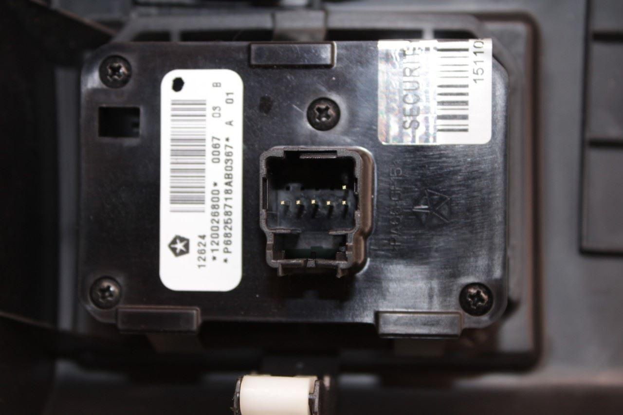 14-19 Jeep Grand Cherokee Summit FR Left Dash Lower Knee Bolster Trim w/ Switch - Alshned Auto Parts