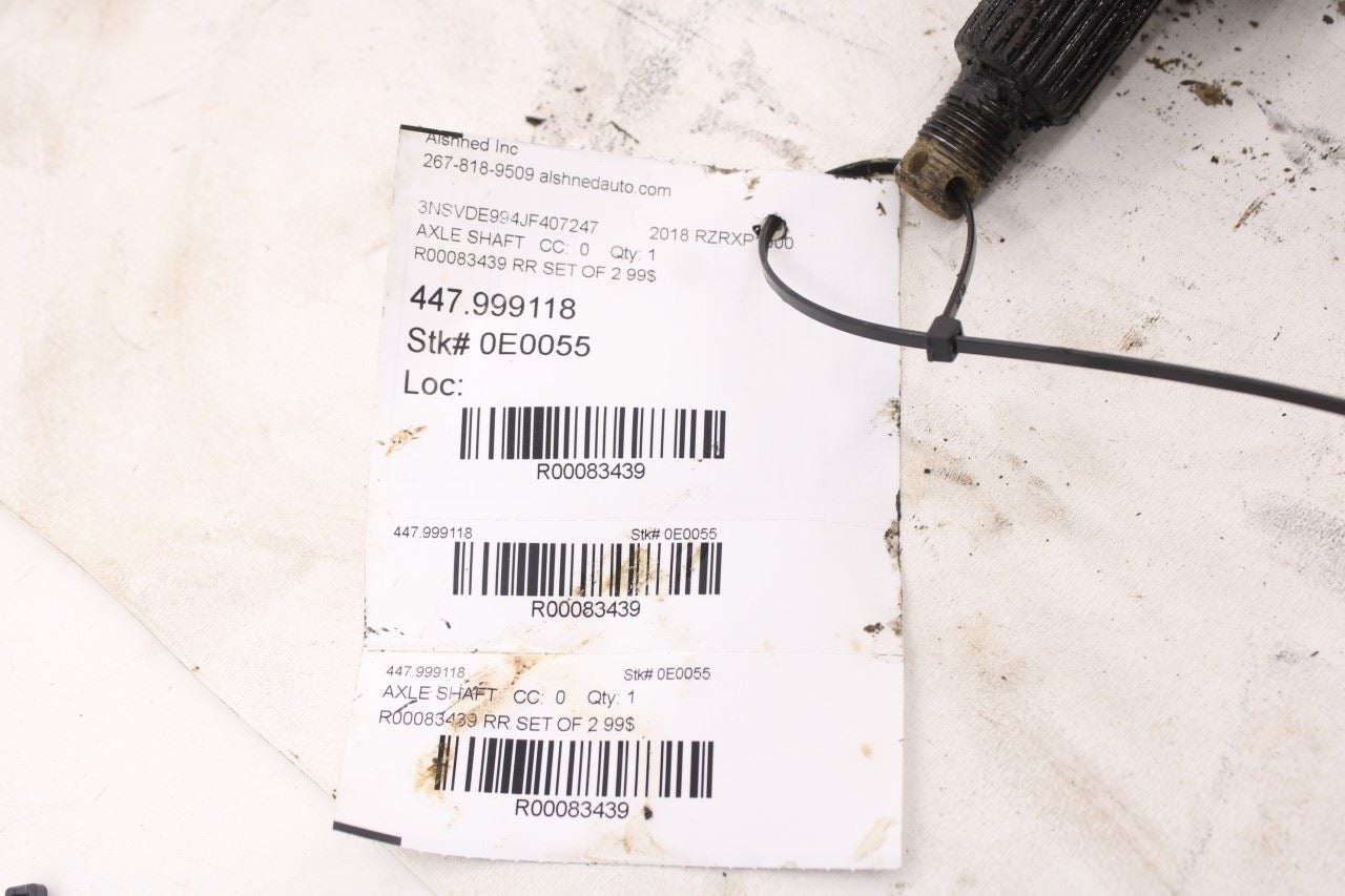 2014–18 Polaris RZR XP 1000 Rear Right and Left Side CV Axle Drive Half Shaft20