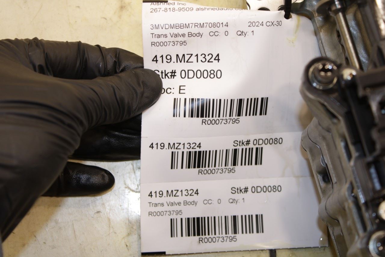 2024-2025 Mazda CX-30 2.5 S 2.5L AWD 6-Spd Automatic Transmission Valve Body 10K - Alshned Auto Parts