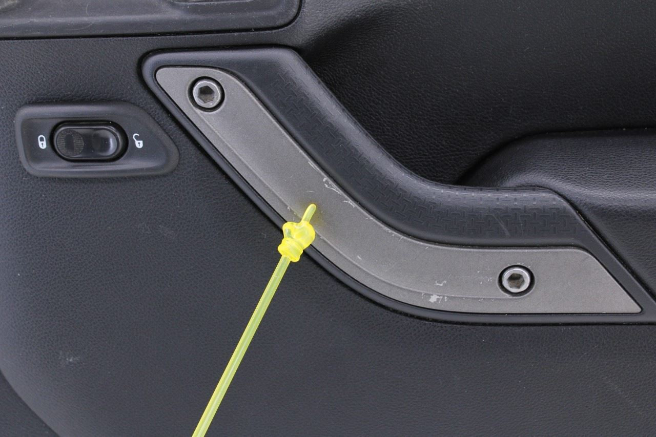 11-17 Jeep Wrangler Unlimited Sport Front Right Side Door Trim Panel 1QJ36TRMAD - Alshned Auto Parts