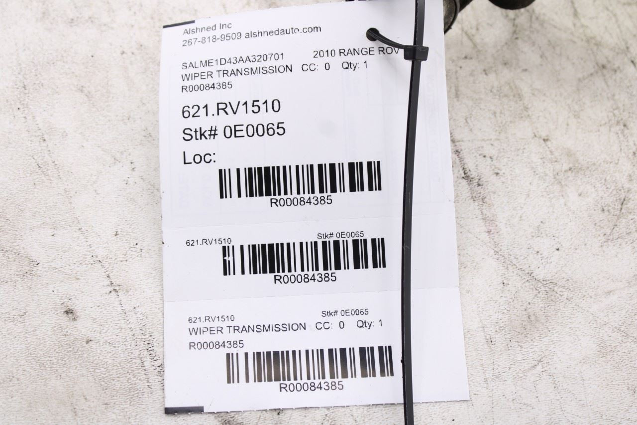 2003-2012 Land Rover Range Rover HSE Front Windshield Wiper Transmission Linkage13