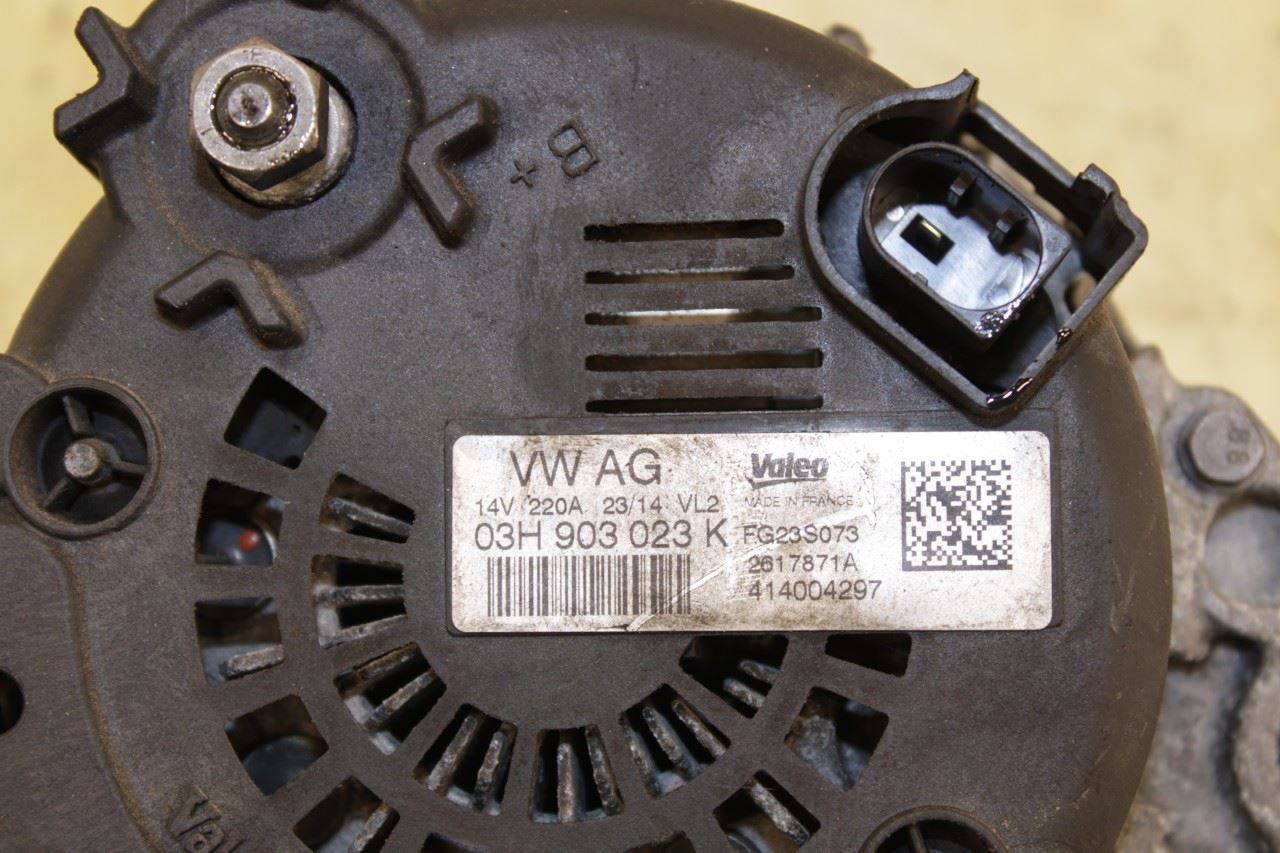 2011-2018 Porsche Cayenne Platinum 3.6L Alternator Generator 14V 220A 03H903023K - Alshned Auto Parts