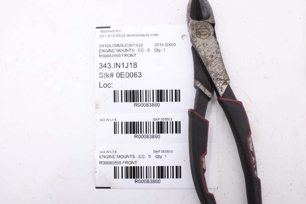2014-20 Infiniti QX60 3.5L AWD Front Engine Mount Insulator Bracket 11270-3JA0B10