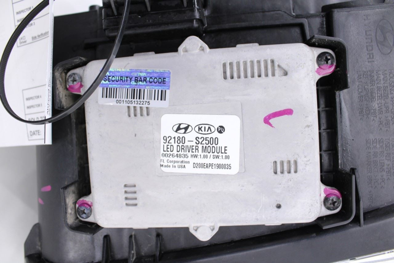 21-23 Hyundai Santa Fe SEL Front Left Side LED Headlight Lamp 92101-S2500 *ReaD* - Alshned Auto Parts