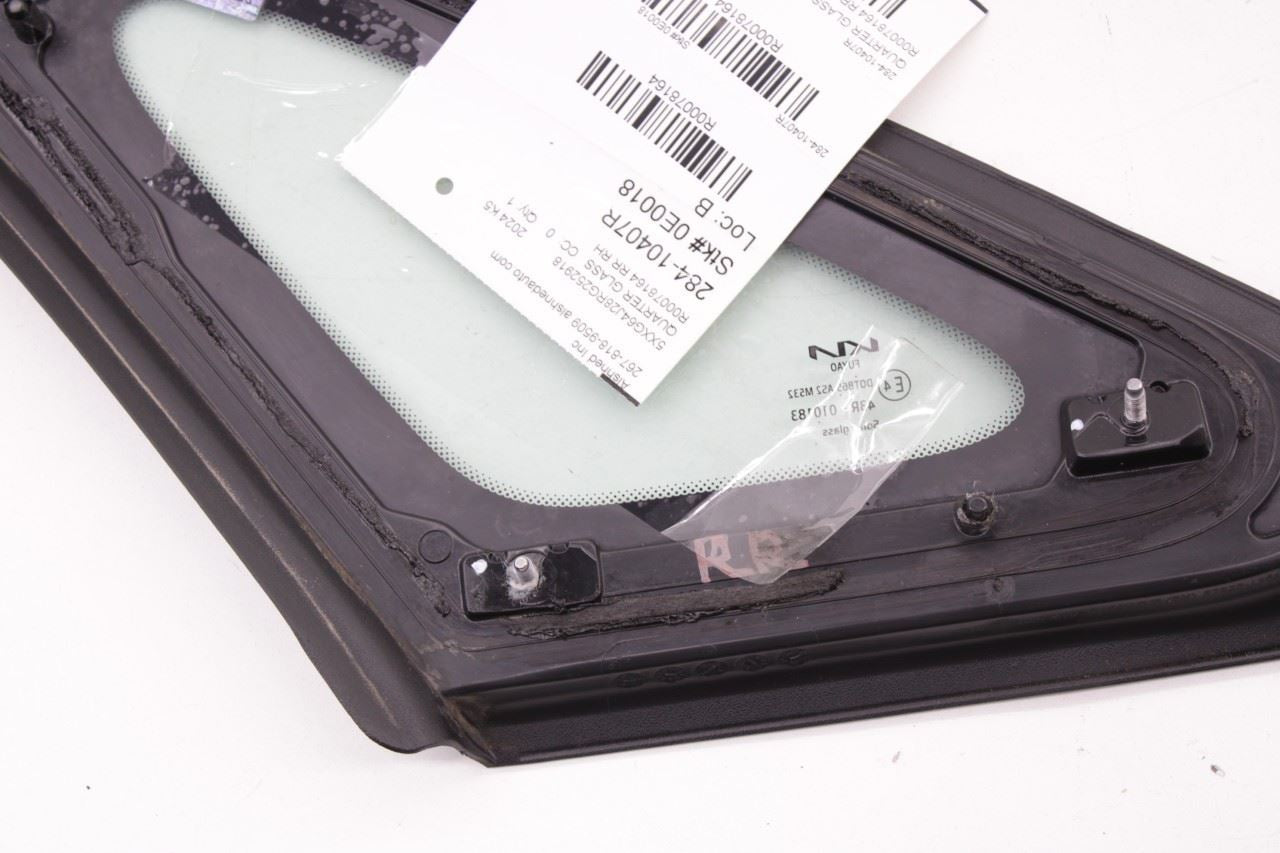 21-24 Kia K5 GT-Line Rear Right Passenger Side Quarter Window Glass 87820-L3100 - Alshned Auto Parts