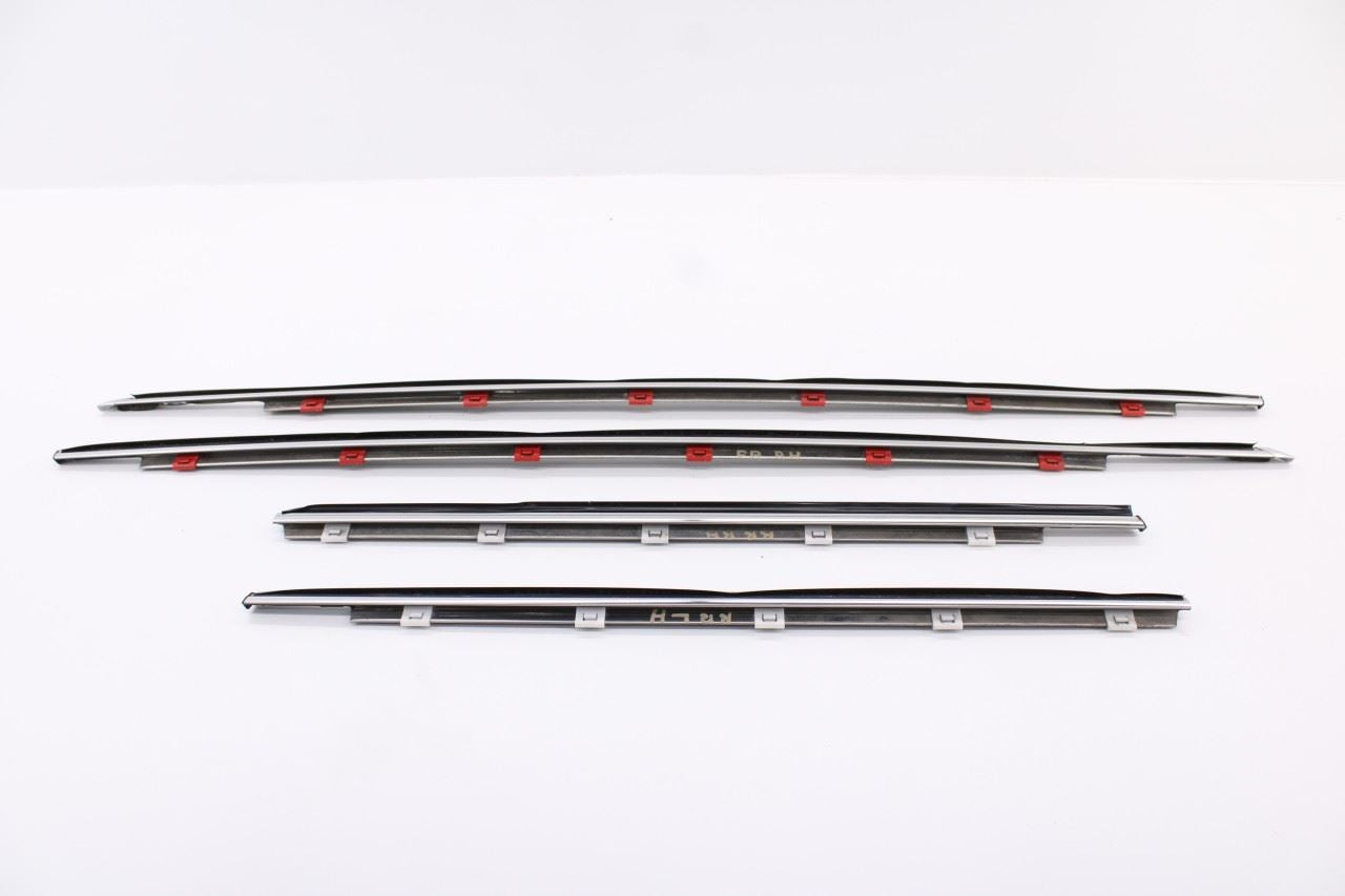 06-13 Lexus IS250 Front and Rear Right and Left Side Door Belt Molding Trim Set - Alshned Auto Parts